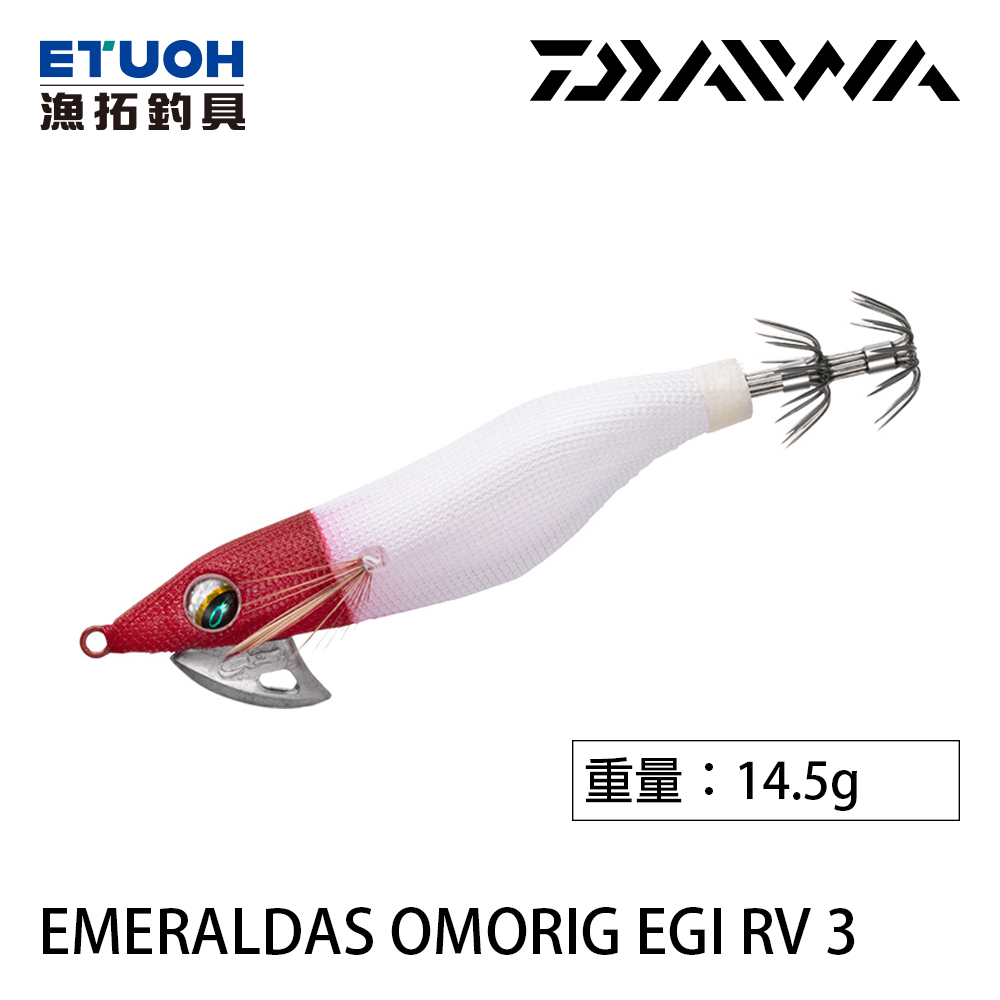 DAIWA 仕掛 EMERALDAS OMORIG EGI 3.0 [路亞硬餌] [木蝦] [船釣透抽]